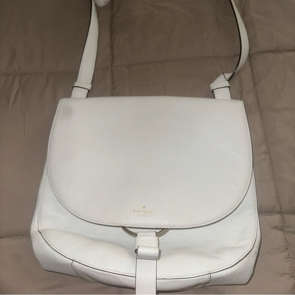 White Kate spade purse